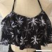 Anoir Women Retro Flounce Bathing Suits High Waisted Bottom Bikini Halter Neck Two Piece Swimsuit Black B07P88PV6B